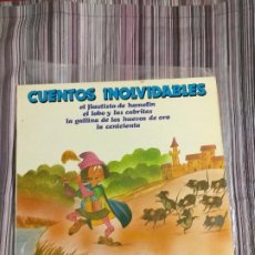 Discos de vinilo: VINILO INFANTIL CUENTOS INOLVIDABLES VOL.11 1981