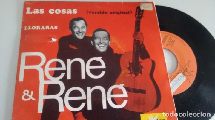 Discos de vinilo: SINGLE ( VINILO) DE RENE & RENE A&Ntilde;OS 60 - Foto 1
