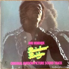 Discos de vinilo: JIMI HENDRIX : BSO RAINBOW BRIDGE [REPRISE - DEU 1990] LP/GAT. Lote 206246037