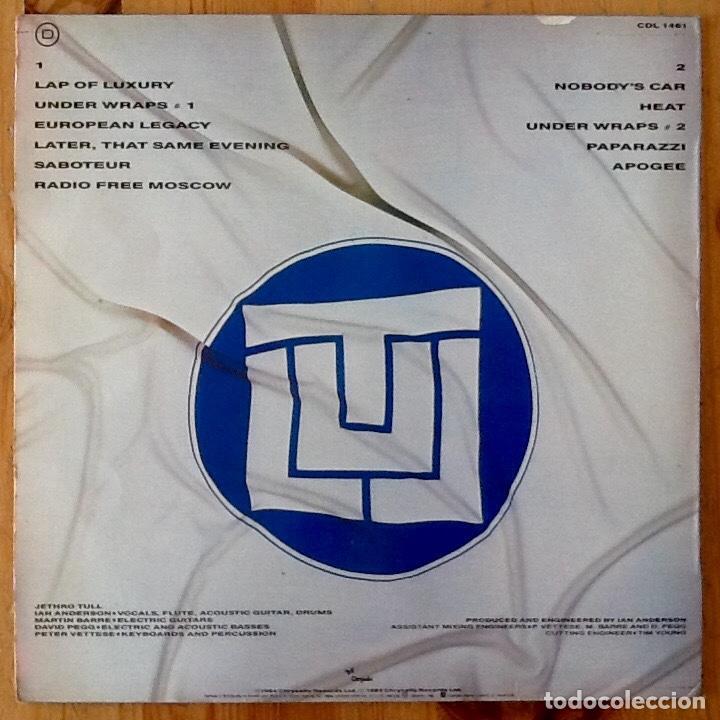 Discos de vinilo: JETHRO TULL : UNDER WRAPS [CHRYSALIS - ESP 1984] LP - Foto 2