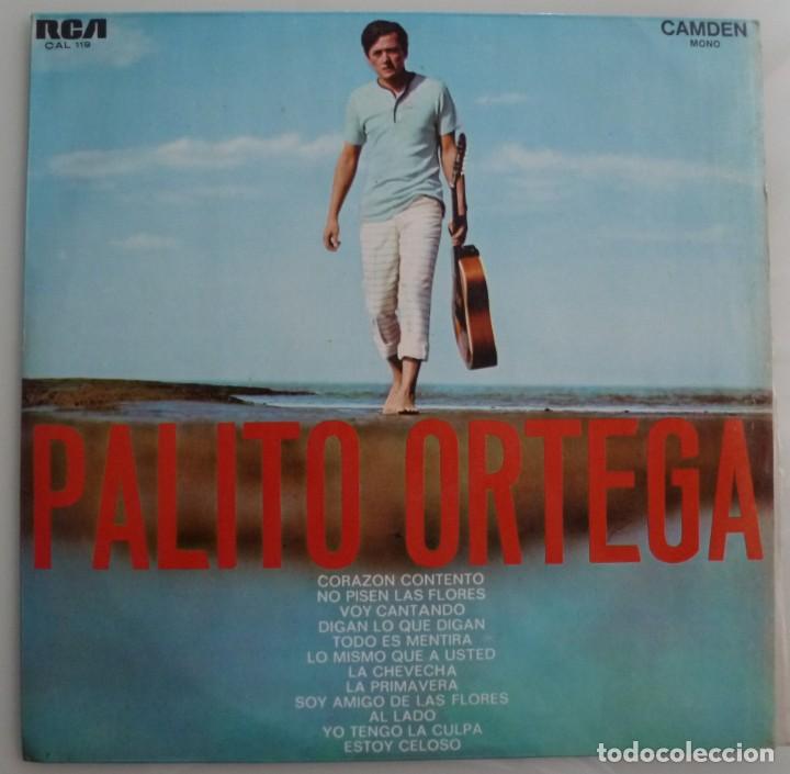 Discos de vinilo: PALITO ORTEGA - CORAZON CONTENTO (LP RCA 1969) - Foto 1