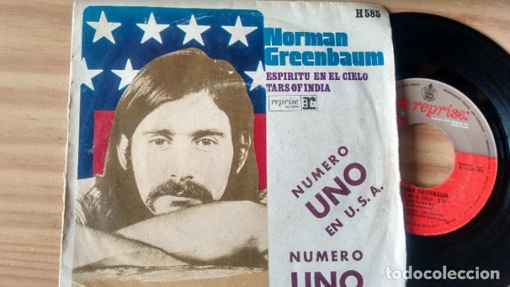 Discos de vinilo: SINGLE ( VINILO) DE NORMAN GREENBAUM A&Ntilde;OS 70 - Foto 1