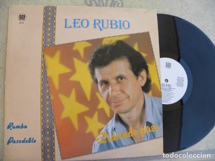 Discos de vinilo: LEO RUBIO -PIDIENDO PASO -LP 1991 - Foto 1