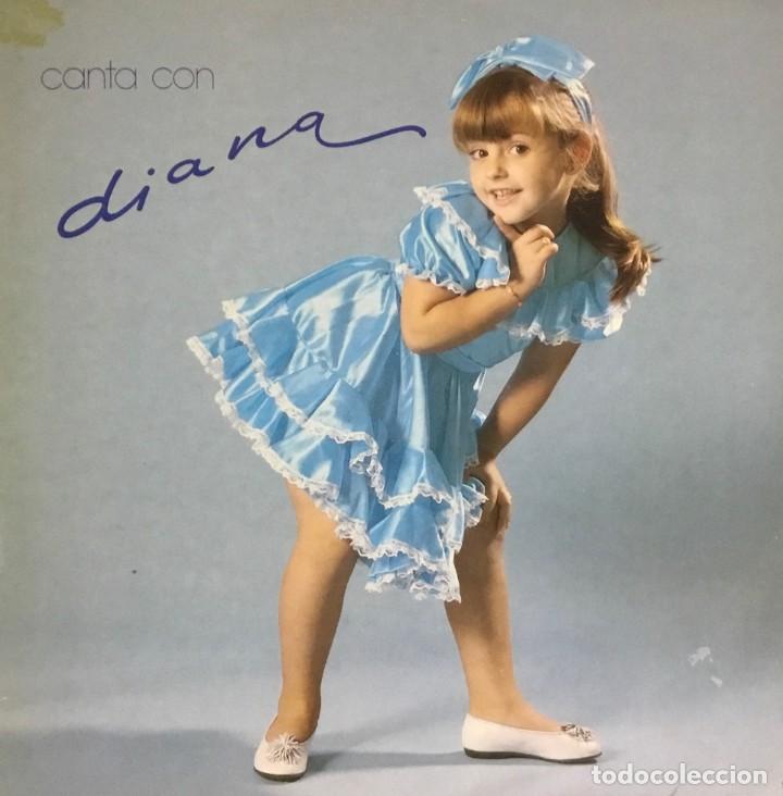Discos de vinilo: DIANA - CANTA CON - Foto 1