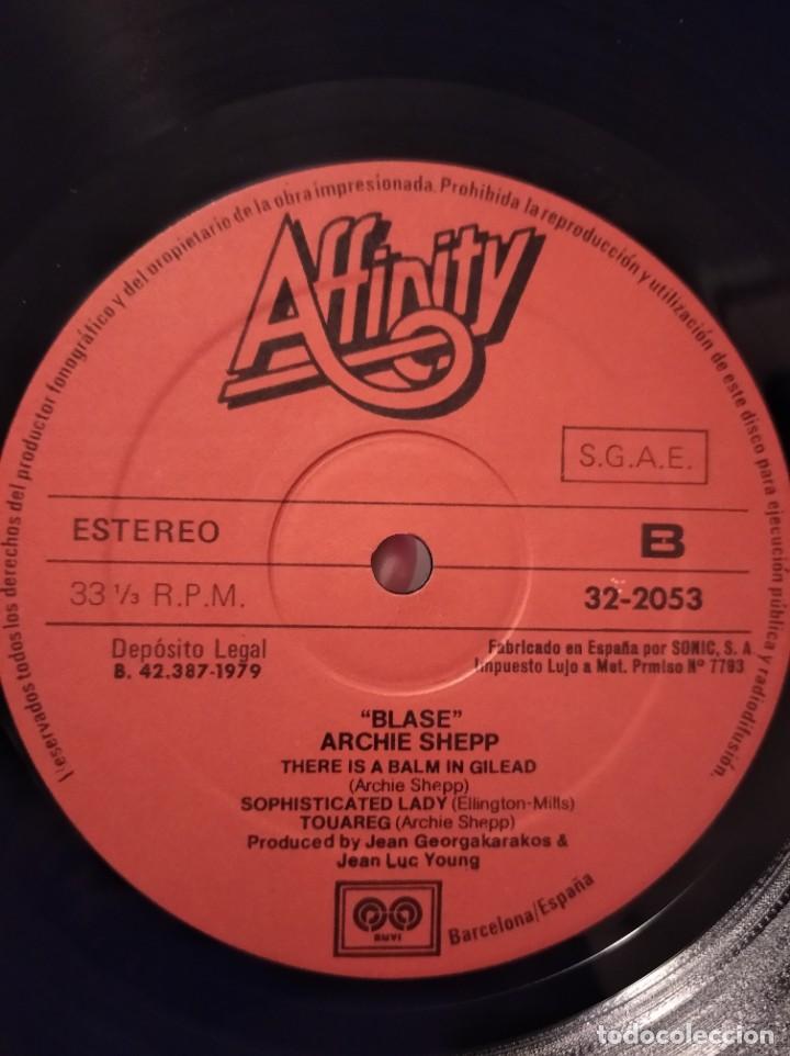Discos de vinilo: LP ARCHIE SHEPP - BLASE - Foto 2