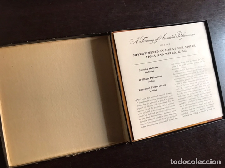 Discos de vinilo: Mozart. Divertimento. RCA Victor. Box - Foto 2