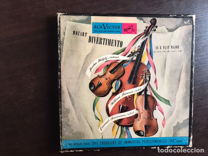 Discos de vinilo: Mozart. Divertimento. RCA Victor. Box - Foto 1