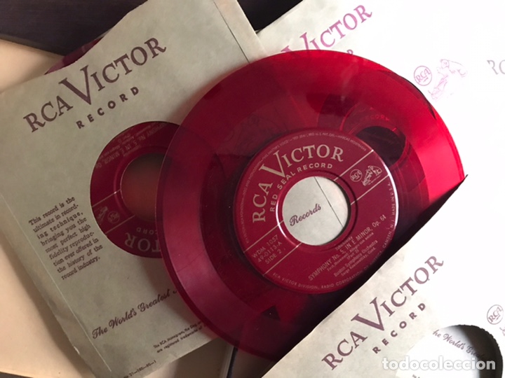 Discos de vinilo: Tchaikovsky Symphony No 5. Boston Symphony orchestra. Box - Foto 4