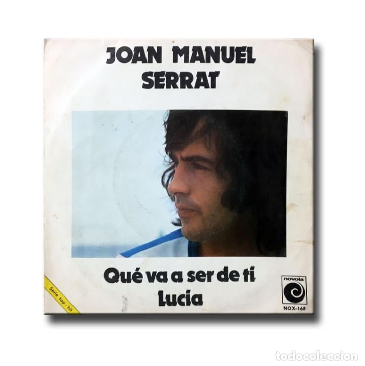 Discos de vinilo: Joan Manuel Serrat - Que va a ser de ti - Foto 1
