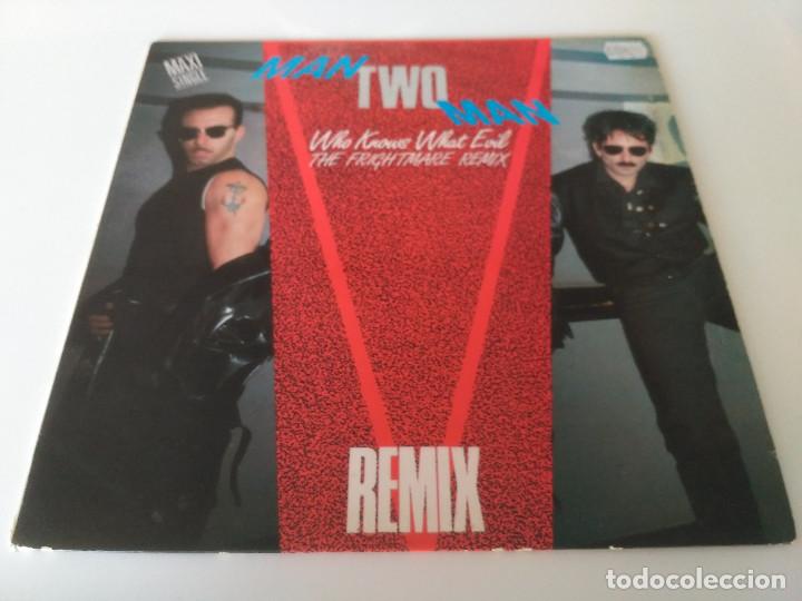 Discos de vinilo: Man Two Man* - Who Knows What Evil - Foto 1