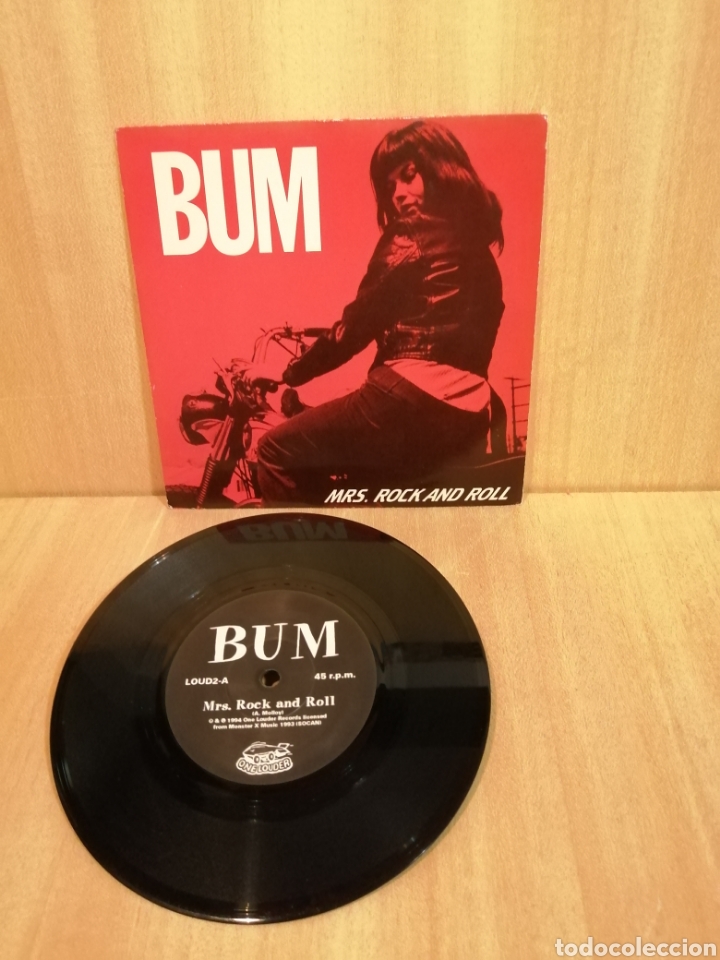 Discos de vinilo: BUM. Mrs Rock and Roll. - Foto 1