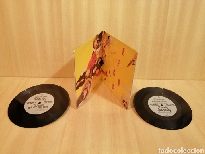Discos de vinilo: Lunachicks. 2 x 7. Singles. Sugar Luv, etc. - Foto 4