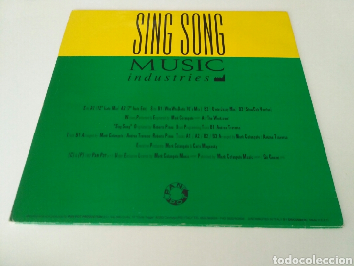 Discos de vinilo: Music Industries - Sing Song - Foto 2
