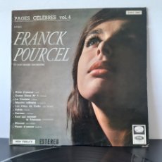 Discos de vinilo: FRANCK POURCEL. PÁGINAS CELEBRES N 4.