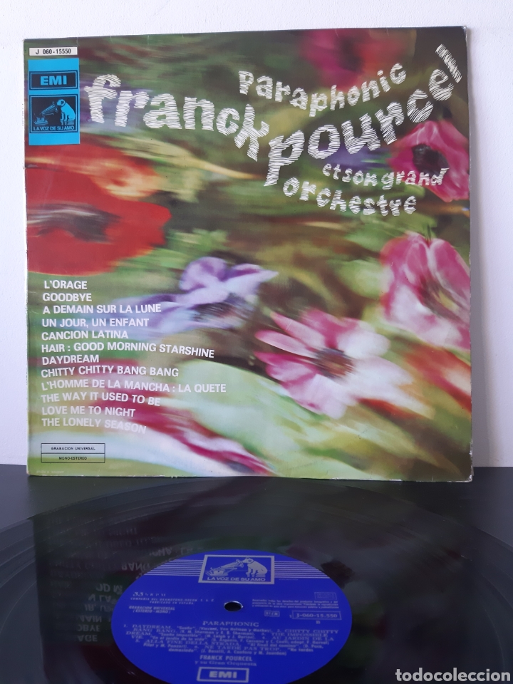 Discos de vinilo: FRANCK POURCEL. PARAPHONIC. EMI - Foto 1