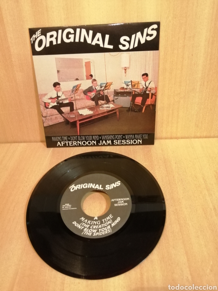 Discos de vinilo: The Original Sins. Afternoon Jam Session. EP. - Foto 1
