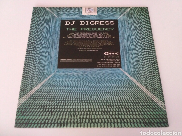 Discos de vinilo: DJ Digress - The Frequency - Foto 2