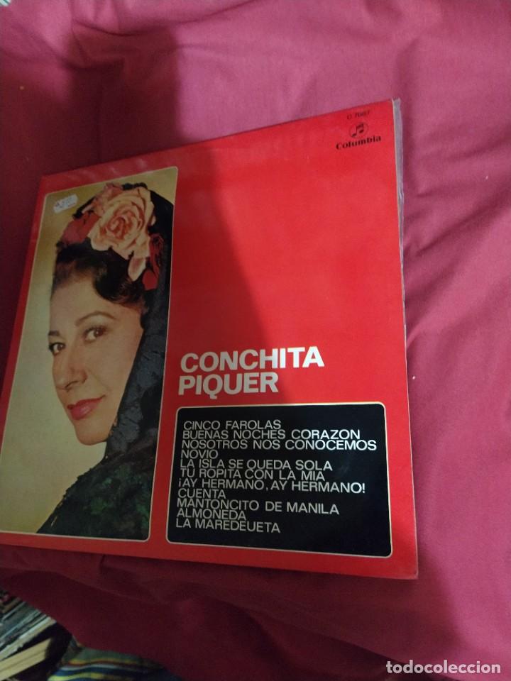 Discos de vinilo: Conchita Piquer - Cinco farolas lp 1970 - Foto 1