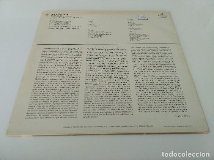 Discos de vinilo: Orquesta sinf&oacute;nica y Coros - Marina (2 lps) - Foto 2