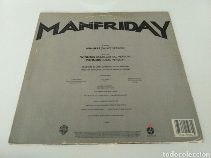 Discos de vinilo: Manfriday - Winners - Foto 2