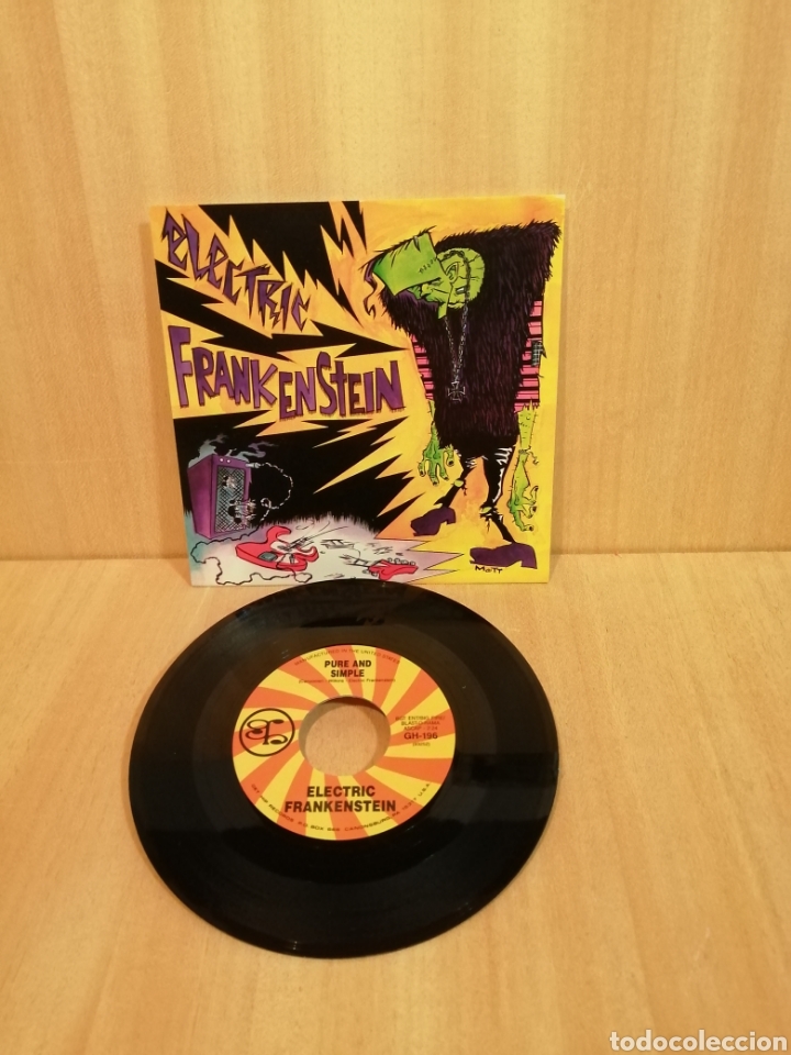 Discos de vinilo: Electric Frankenstein. Not wit u. Pure & Simple. - Foto 1