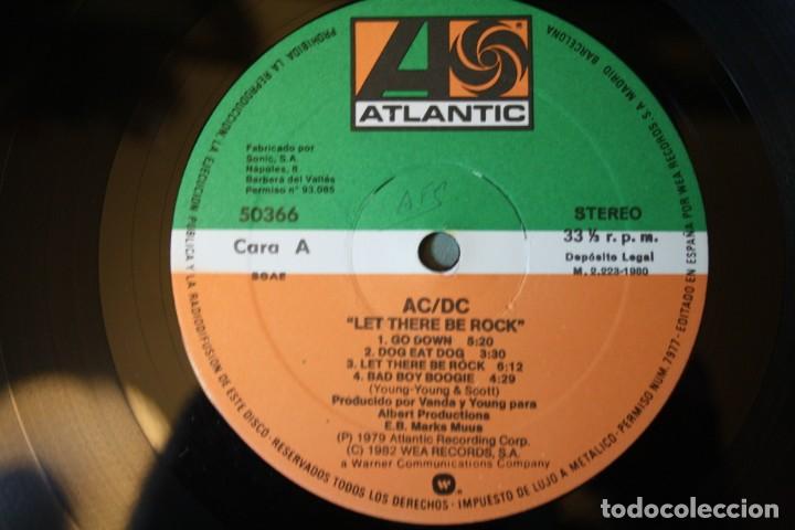 Discos de vinilo: AC/DC, LET THERE BE ROCK, ATLANTIC RECORDS, - Foto 2