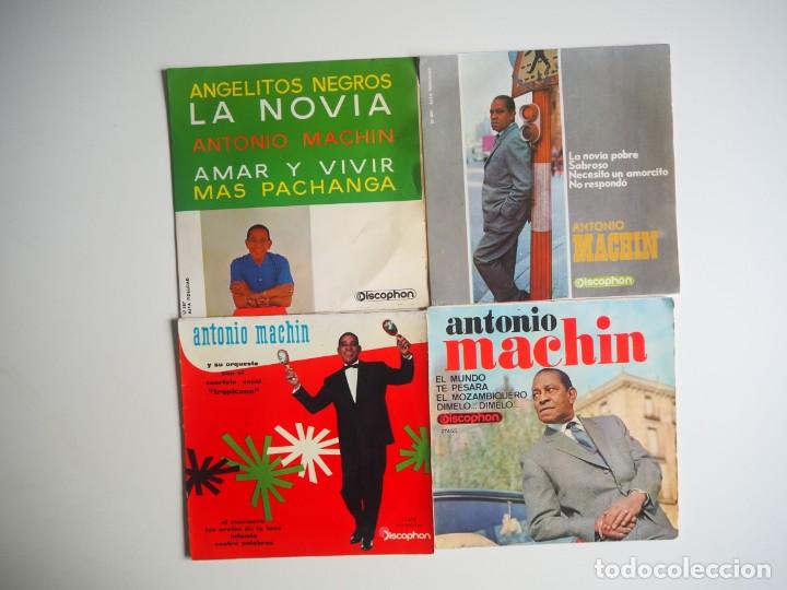Discos de vinilo: LOTE EPs ANTONIO MACH&Iacute;N Discophon - Foto 1