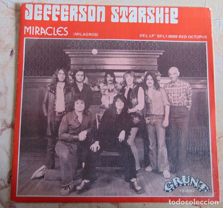 Discos de vinilo: Jefferson Starship &ndash; Miracles - SINGLE 1975 - Foto 1