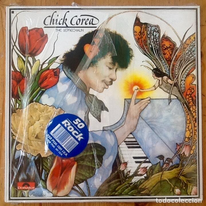 Discos de vinilo: CHICK COREA : THE LEPRECHAUN [POLYDOR - ESP 1989] LP/RE - Foto 1