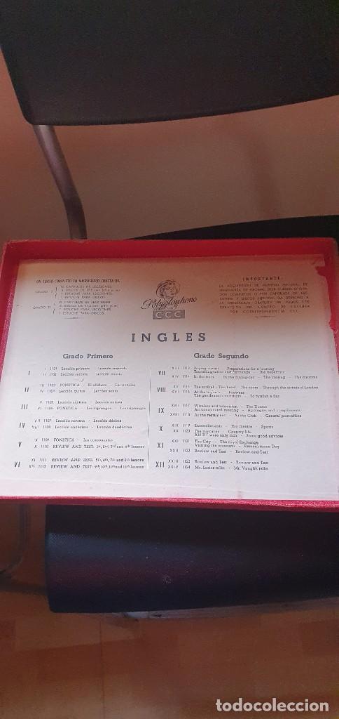 Discos de vinilo: Discos Curso ingles , poliglophone CCC - Foto 2
