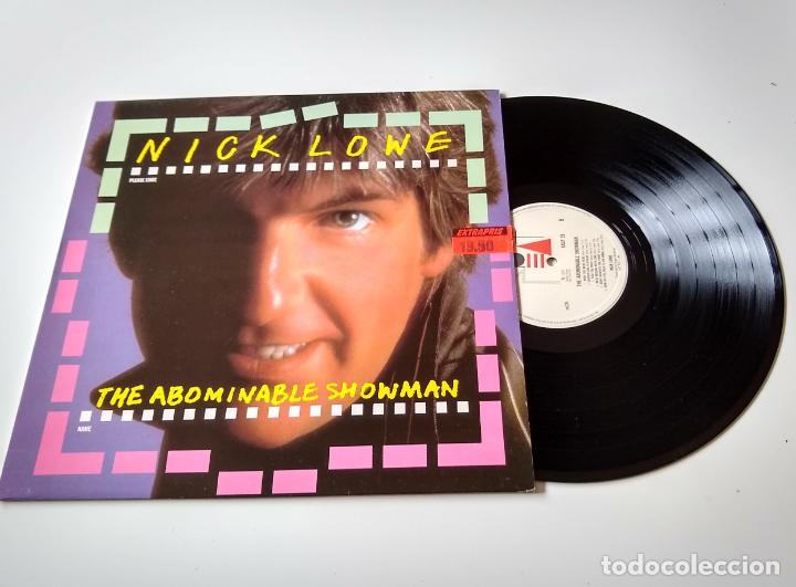 Discos de vinilo: NICK LOWE. THE ABOMINABLE SHOWMAN. LP - Foto 1