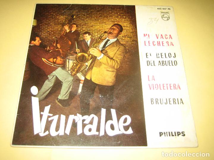 Discos de vinilo: PEDRO ITURRALDE - SOLO PORTADA - Foto 1