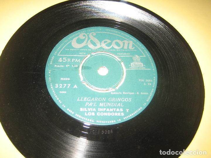 Discos de vinilo: SILVIA INFANTAS Y LOS CONDORES - ED. CHILE - Foto 1