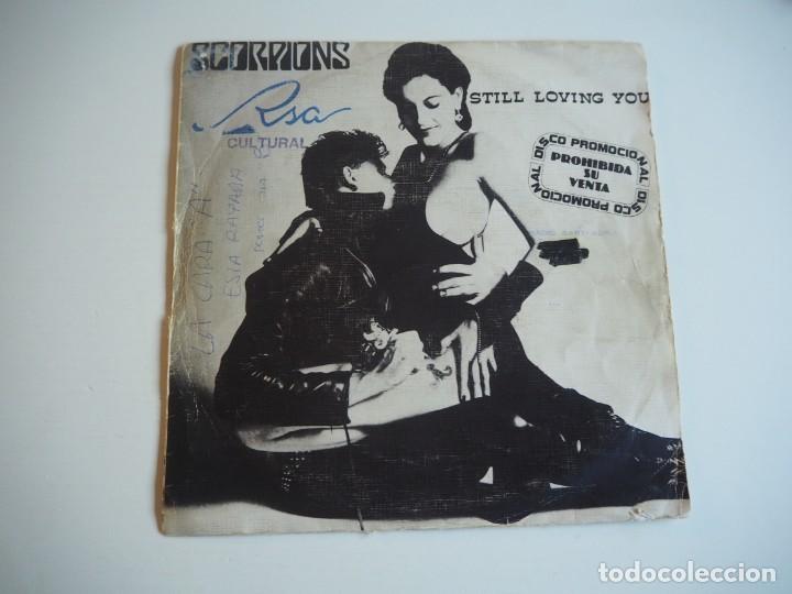 Discos de vinilo: SCORPIONS-STILL LOVING YOU SINGLE 1984 PROMOCIONAL SPAIN