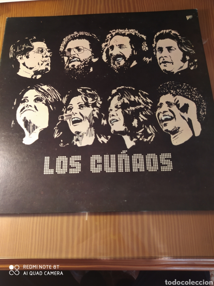Discos de vinilo: Disco vinilo LP LOS CU&Ntilde;AOS - Foto 1