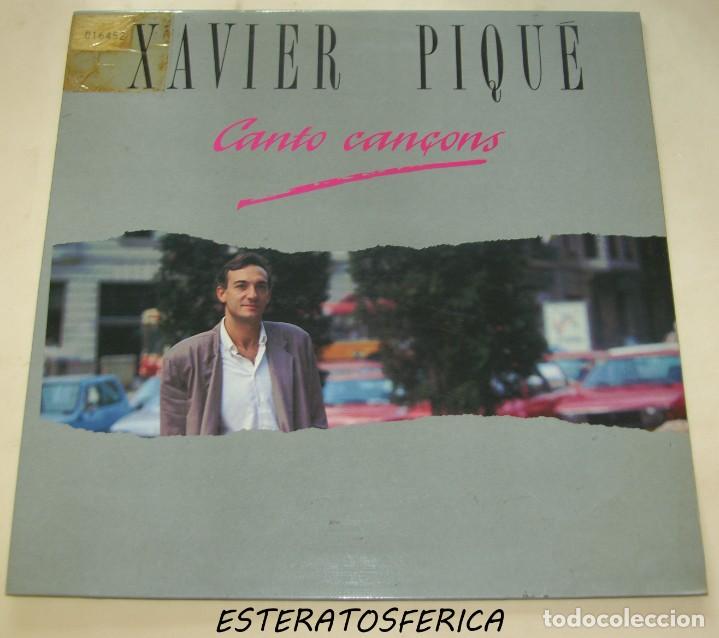 Discos de vinilo: XAVIER PIQUE. CANTO CAN&Ccedil;ONS. PICAP 1989 - Foto 1