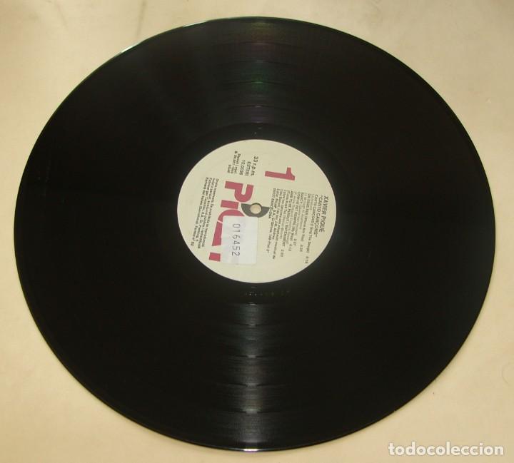 Discos de vinilo: XAVIER PIQUE. CANTO CAN&Ccedil;ONS. PICAP 1989 - Foto 4