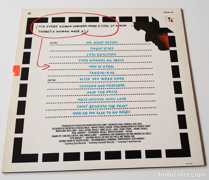 Discos de vinilo: NICK LOWE. THE ABOMINABLE SHOWMAN. LP - Foto 2