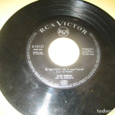 Disques de vinyle: ELVIS PRESLEY - SOLO VINILO - ED. ESPAÑOLA 1962 - LUNA AZUL. Lote 206509063