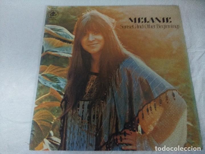 Discos de vinilo: VINILO/MELANIE/SUNSET AND OTHER BEGINNINGS. - Foto 1