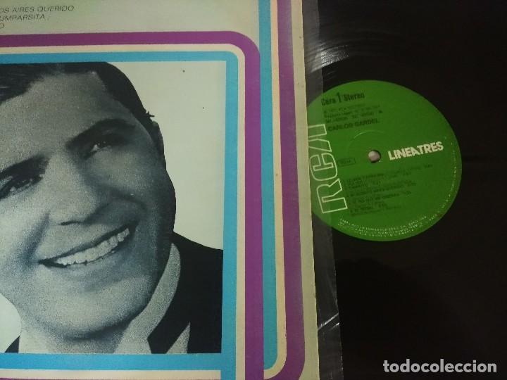 Discos de vinilo: VINILO/CARLOS GARDEL/LINEATRES. - Foto 2