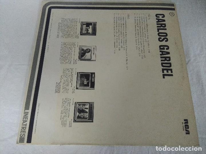Discos de vinilo: VINILO/CARLOS GARDEL/LINEATRES. - Foto 3