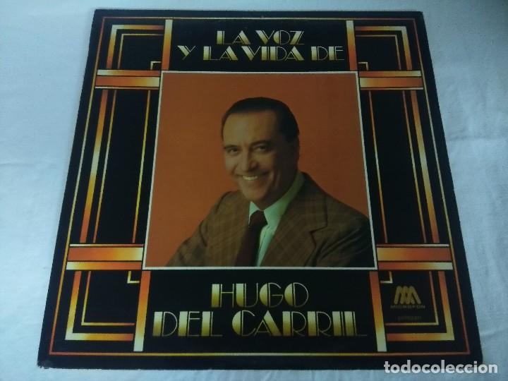 Discos de vinilo: VINILO/LA VOZ Y LA VIDA DE HUGO DEL CARRIL. - Foto 1