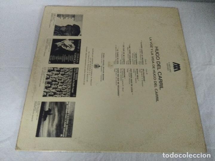 Discos de vinilo: VINILO/LA VOZ Y LA VIDA DE HUGO DEL CARRIL. - Foto 3