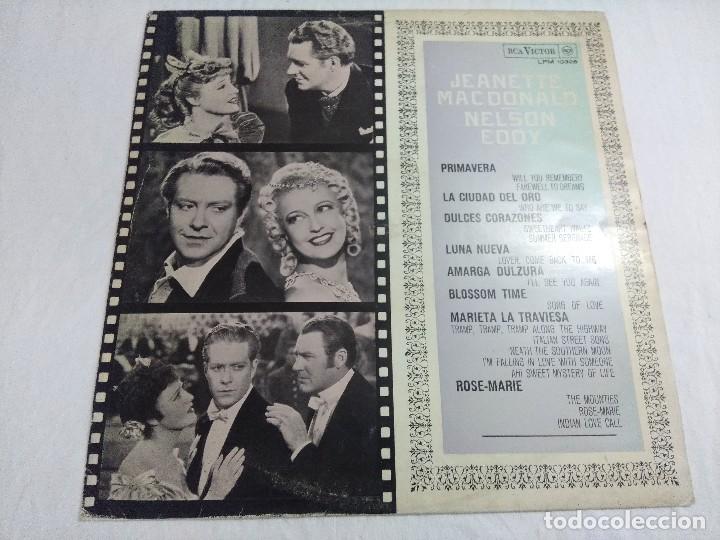 Discos de vinilo: VINILO/JEANETTE MACDONALD/NELSON EDDY. - Foto 1