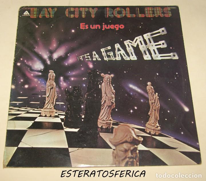 Discos de vinilo: BAY CITY ROLLERS - ITS A GAME - EMI-ODEON SPAIN 1977 - Foto 1
