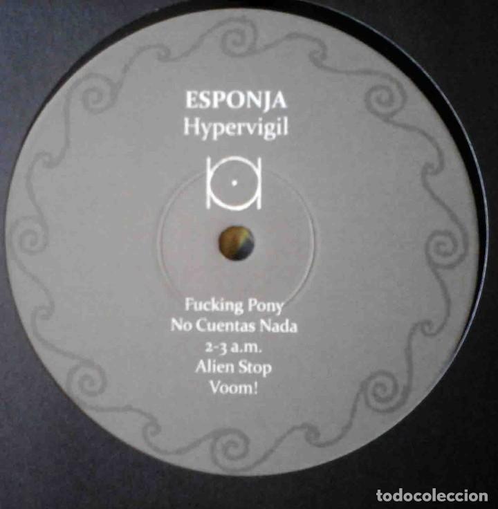 Discos de vinilo: Esponja - Hypervigil - Blind Records 2011 - Foto 4