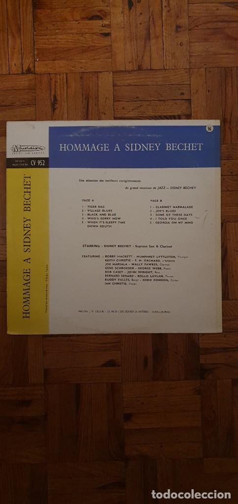 Discos de vinilo: Sidney Bechet &lrm;&ndash; Hommage A Sidney Bechet Lp + - Foto 2