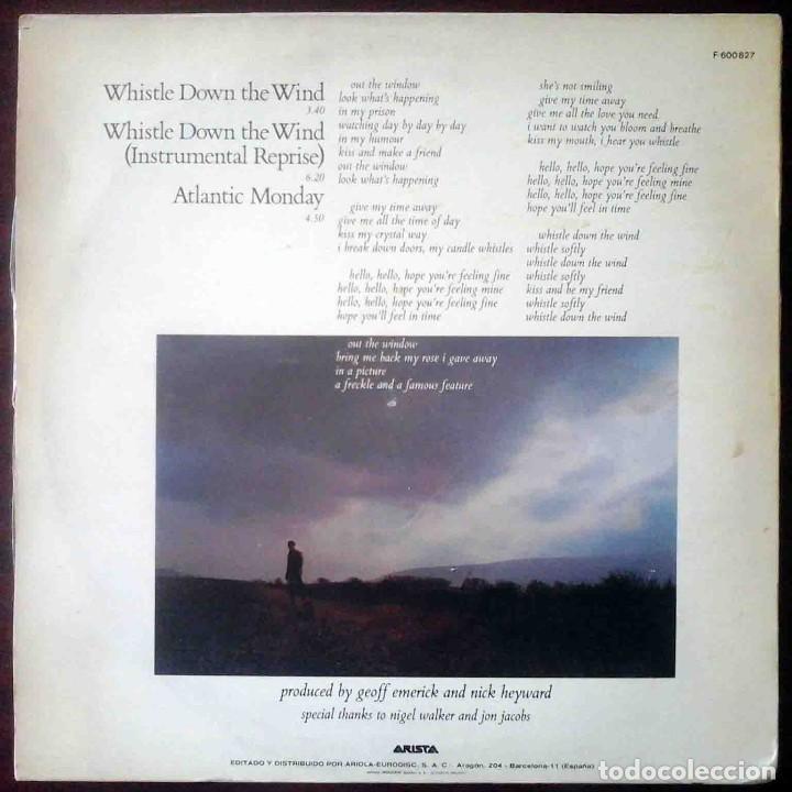 Discos de vinilo: Nick Heyward - Whistle down the wind / Atlantic Monday. - Foto 2