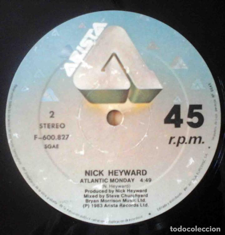 Discos de vinilo: Nick Heyward - Whistle down the wind / Atlantic Monday. - Foto 4